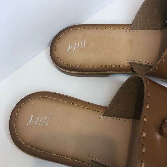 J. Jill brown and tan sandals size 10 - Picture 3 of 8